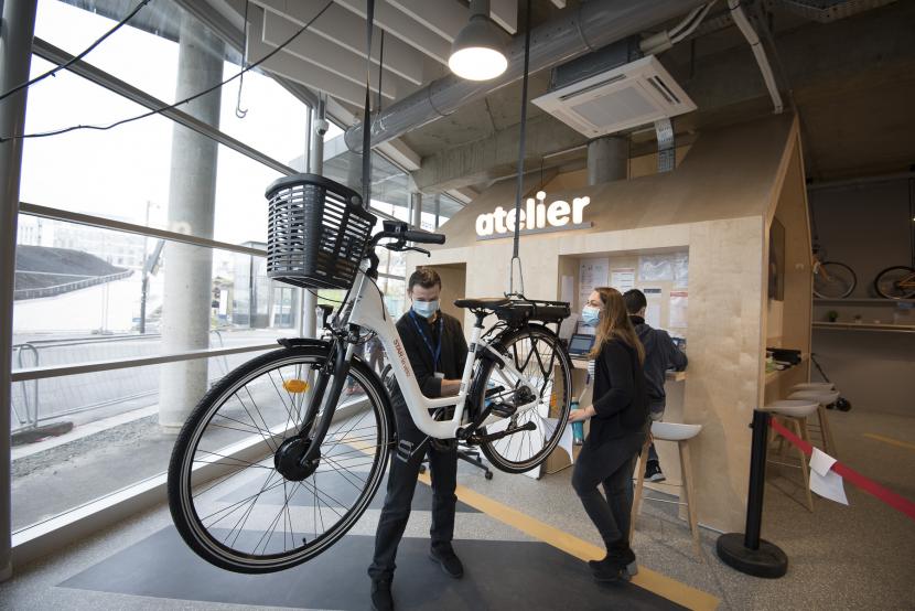 Mise en place d’une filière de réemploi, des vélos à assistance électrique de Rennes Métropole, avec Bretagne Ateliers.